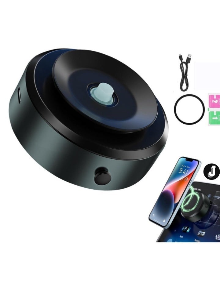 JAJEEK "Magnetic Suction Phone Holder for Car - Vacuum Mount & Cup Holder for iPhone and Smartphones" - Image 1