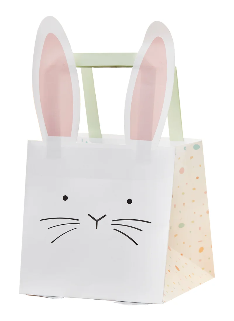 Ginger Ray Easter Bunny Party Bag with pop out feet - Eco