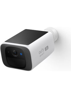 eufy Security S220 SoloCam Solar Security Camera Outdoor Wireless, Continuous Power, 2K Resolution Home Security Camera, 2.4 GHz Wi-Fi, No Monthly Fee, HomeBase 3 Compatible  - Image 1