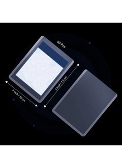 Chinco 100 Pieces Baseball Card Holder Sleeve Plastic Hard Card Sleeve Plastic Card Protector Holder For Baseball Card Football Card Sport 3 X 4 Inch (Clear)  - Image 3