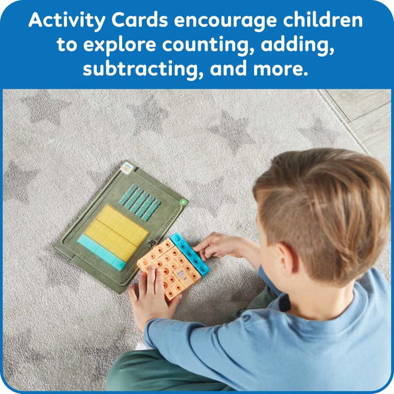 hand2mind مجموعة أنشطة مكعبات الرياضيات من hand2mind Numberblocks 21-30، 20 نشاط تعليمي لرياض الأطفال، مكعبات العد، مكعبات متصلة، ألعاب تعليمية للأطفال، ألعاب الأرقام، أدوات الرياضيات لرياض الأطفال - Image 5