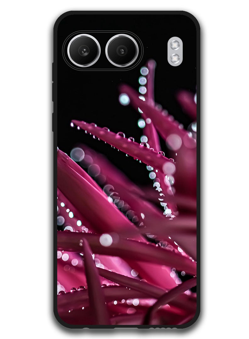 Theodor Protective Case Anti Scratch Shock Proof Bumper Cover For OnePlus Nord 4 petals_drops_bokeh - Image 1