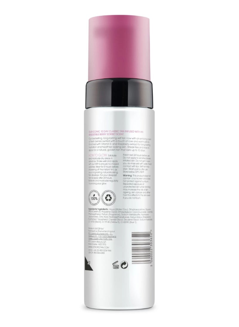 ST.TROPEZ St.Tropez Kit Berry Sorbet Bronzing Mousse Fake Tan 200ml, Elly Exfoliator Glove, Elly Application glove mitt.  - Image 3