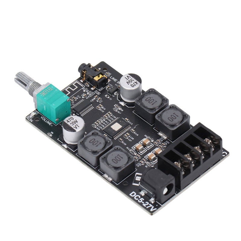 Bluetooth Amplifier Board: 50W Power, DC5-27V Voltage Range, Stable Performance - TPA3116D2 Chip, Multiple Guard for DIY Bluetooth Speakers - Image 1