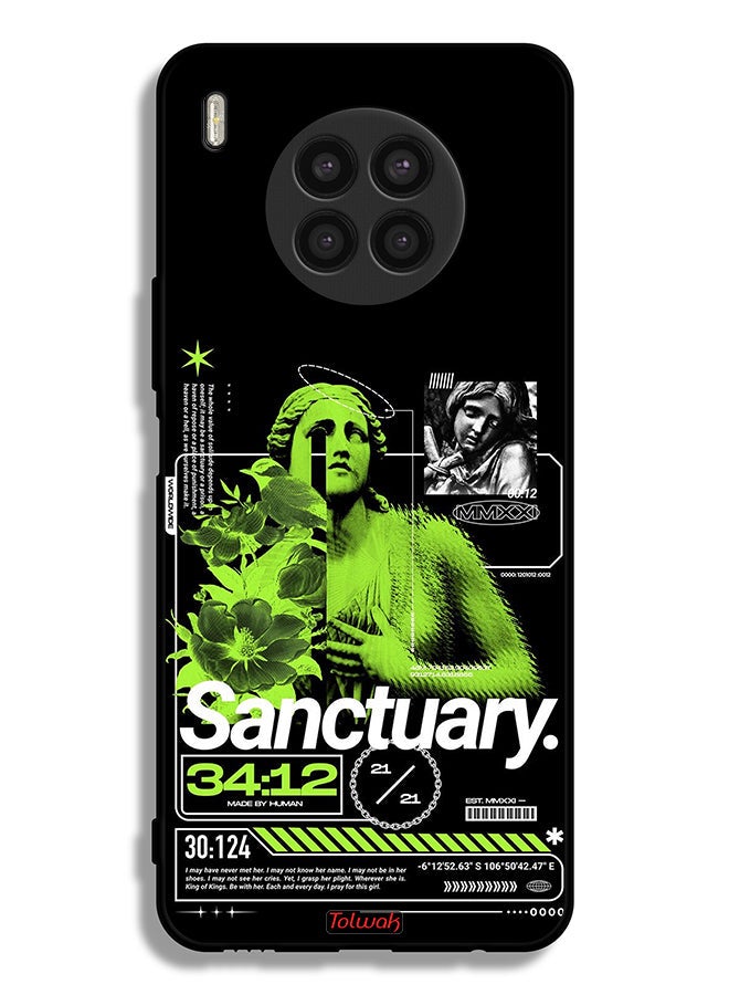 Tolwak Huawei nova 8i Protective Case Cover Sanctuary - Image 2