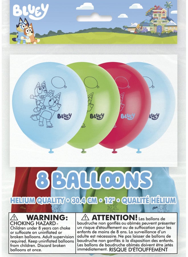Unique Bluey Balloons Bundle - Bluey Themed Balloons Latex & Foil, with Checklist - Bluey Birthday Decorations, Bluey Party Supplies, Bluey Party Decorations - Image 4