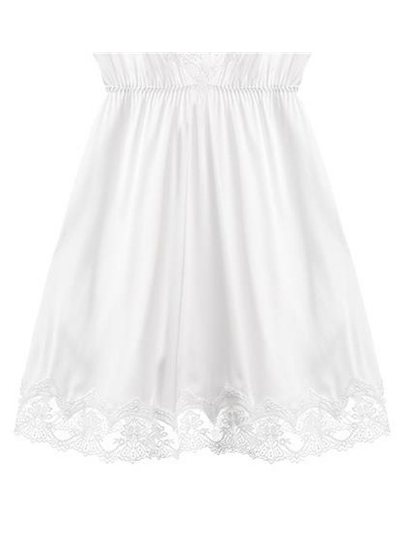 Embroidered transparent pajamas set pajamas and underwear two-piece set - Image 2