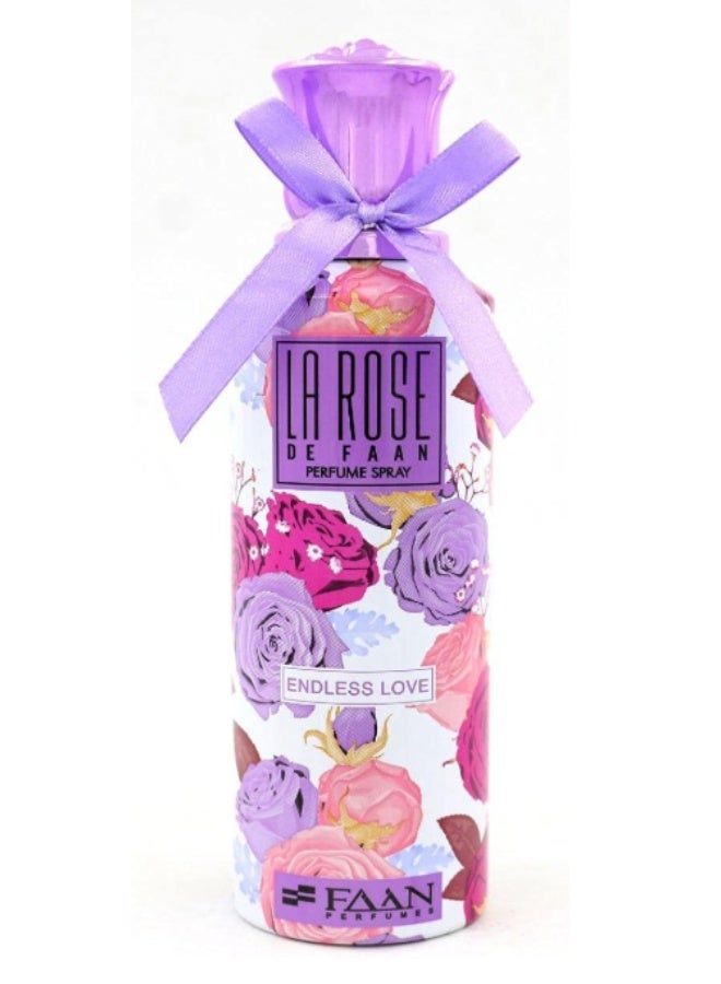 LA Rose DE FAAN perfume spray for Women 200ml - Endless Love