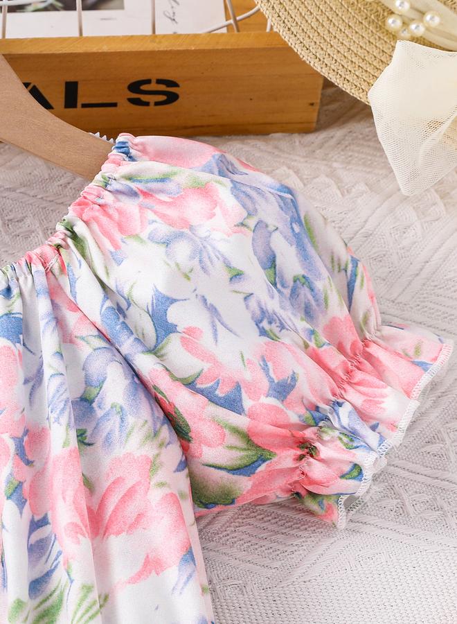 تايك تو فستان - بطبعة زهور متعددة من تيك تو - Image 4