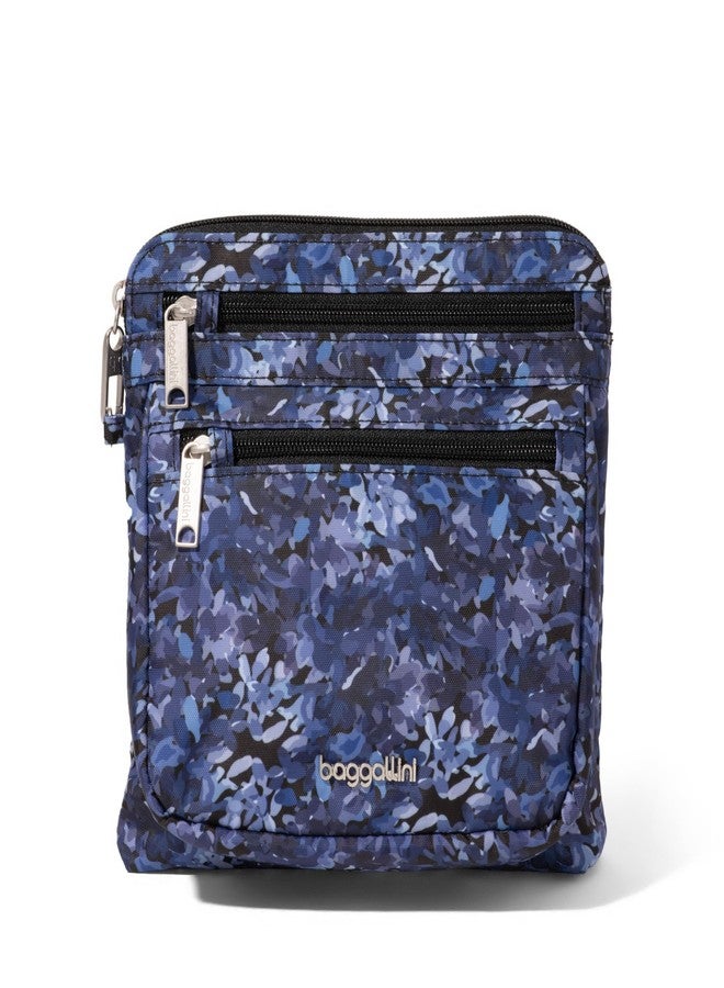 Baggallini Securtex Anti-Theft Crossbody 8.25"x8.25" Travel Purse with RFID, Locking Zippers & Cut-Resistant Strap - Image 1