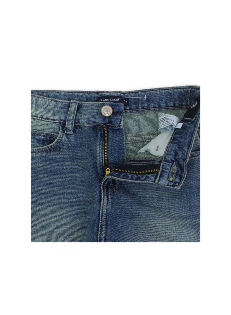 Solang Boys Cotton Denim Short - Image 3
