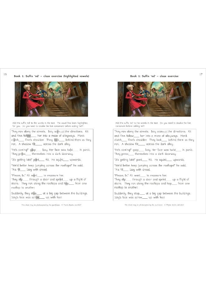 Phonic Books Amber Guardians Activities: Suffixes, prefixes and root words  - Image 4