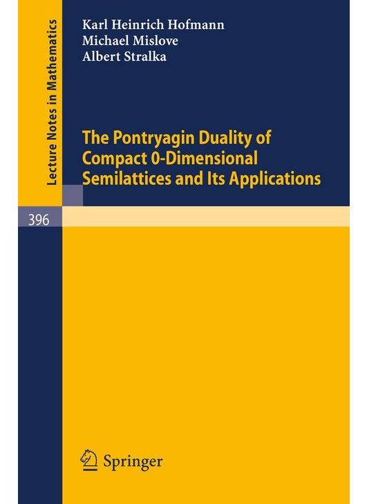 The Pontryagin Duality of Compact O-Dimensional Semilattices and Its Applications