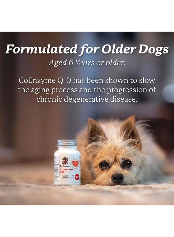 Dr. Harvey's Coenzyme Q10 - Heart & Cardiovascular Support Supplements for Dogs, 60 Capsules - Image 4