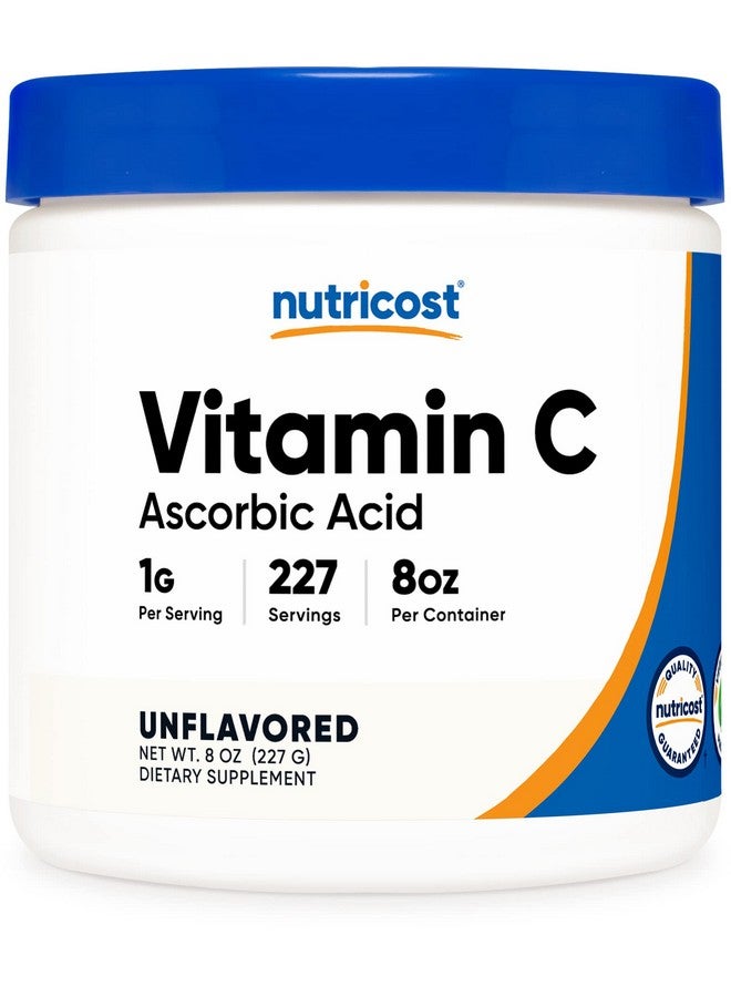 Nutricost مسحوق حمض الأسكوربيك (فيتامين ج) 0.5 رطل (8 أونصة) - Image 2