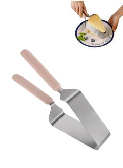 ShebSheb Triangle Cake Cutter，Stainless Steel Pastry Slicer  - Image 1