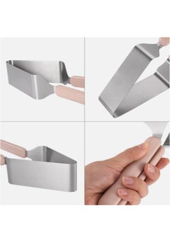 ShebSheb Triangle Cake Cutter，Stainless Steel Pastry Slicer  - Image 2