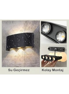 CATA LED 1 Piece CT-8011 Haiti Outdoor Modern LED Wall Lamp 12W  - Image 5