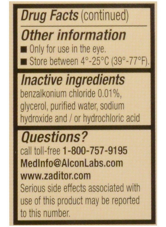 Zaditor قطرات عين - 5 مل - Image 4
