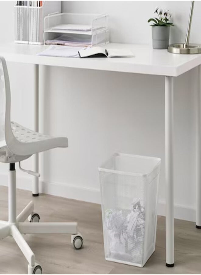 Generic Wastepaper basket white  - Image 2