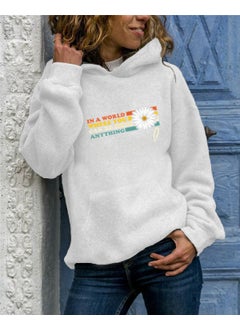 white hooded