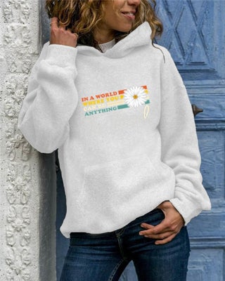white hooded