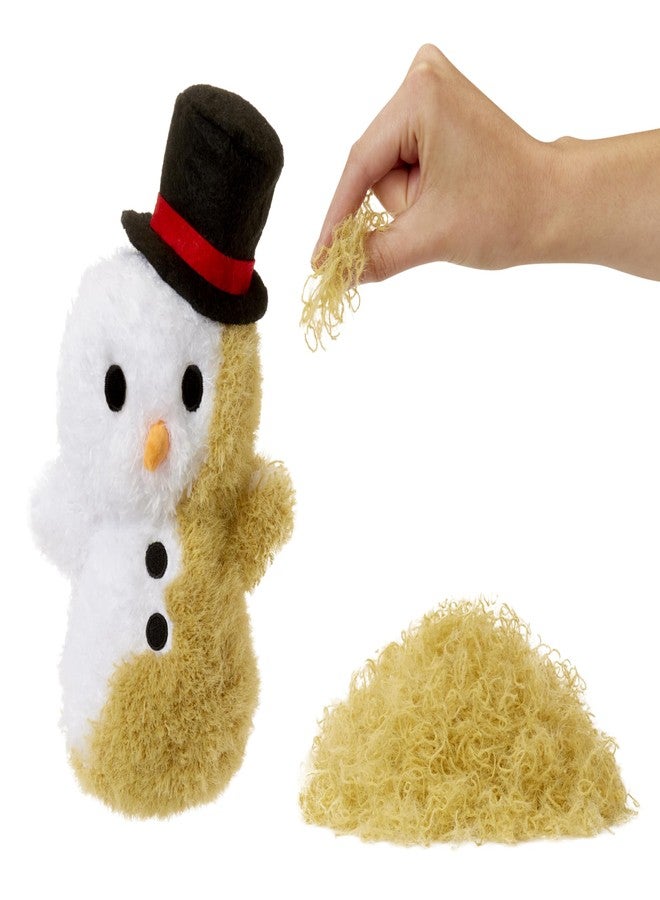 Fluffie Stuffiez Holiday Gingerbread Small Collectible Feature Plush, Surprise Reveal Unboxing with Huggable ASMR Fidget DIY Fur Pulling, Ultra Soft Fluff - Image 1