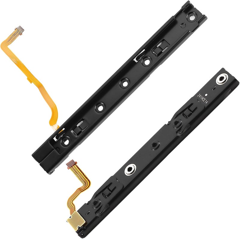 Times Mark 1 Pair Left and Right Handle Slides for Nintendo Switch, Replacement Professional Metal Slider Rail for Host Game Console Slide Rail,Right Joycon Slide Rail Repair Kit - Image 1