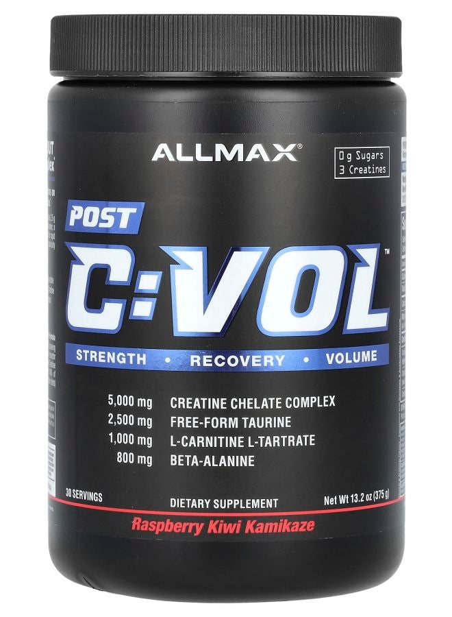 Allmax C:VOL Post Raspberry Kiwi Kamikaze 13.2 oz (375 g)