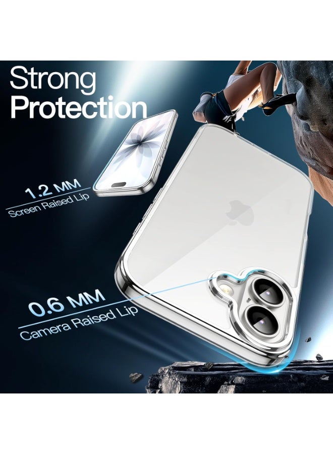 Case for iPhone 17 6.3-Inch, Non-Yellowing Shockproof Phone Bumper Cover, Anti-Scratch Clear - Image 4