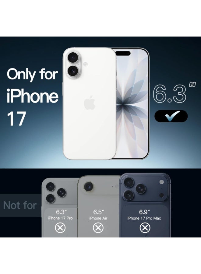 Case for iPhone 17 6.3-Inch, Non-Yellowing Shockproof Phone Bumper Cover, Anti-Scratch Clear - Image 2