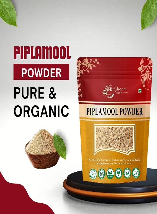 Brijbooti Pipla Mool Powder (100 gm) | Piplamool Dampa | Piplamool Powder | Peepla Mool Powder - Image 4