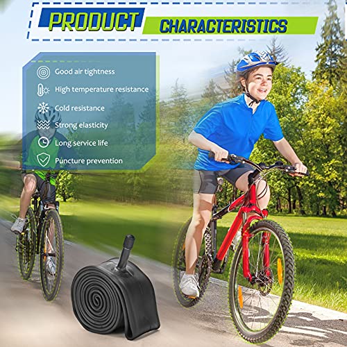 Hydencamm 2 Pack 20" x1.75/1.95/2.10/2.125 Bicycle Tube with 2 Tire Levers, 20" Bicycle Tube with 32mm Schrader Valve, Butyl Rubber Inner Tube 20 x 1.95 for Road/Kids/Gravel Bikes by Hydencamm (2 of One Size) - Image 4