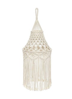 Excefore Macrame Lamp Shade Boho Hanging Pendant Light Cover Modern Office Bedroom Living Room Nursery Dorm Room Bohemian Home Decor  - Image 1