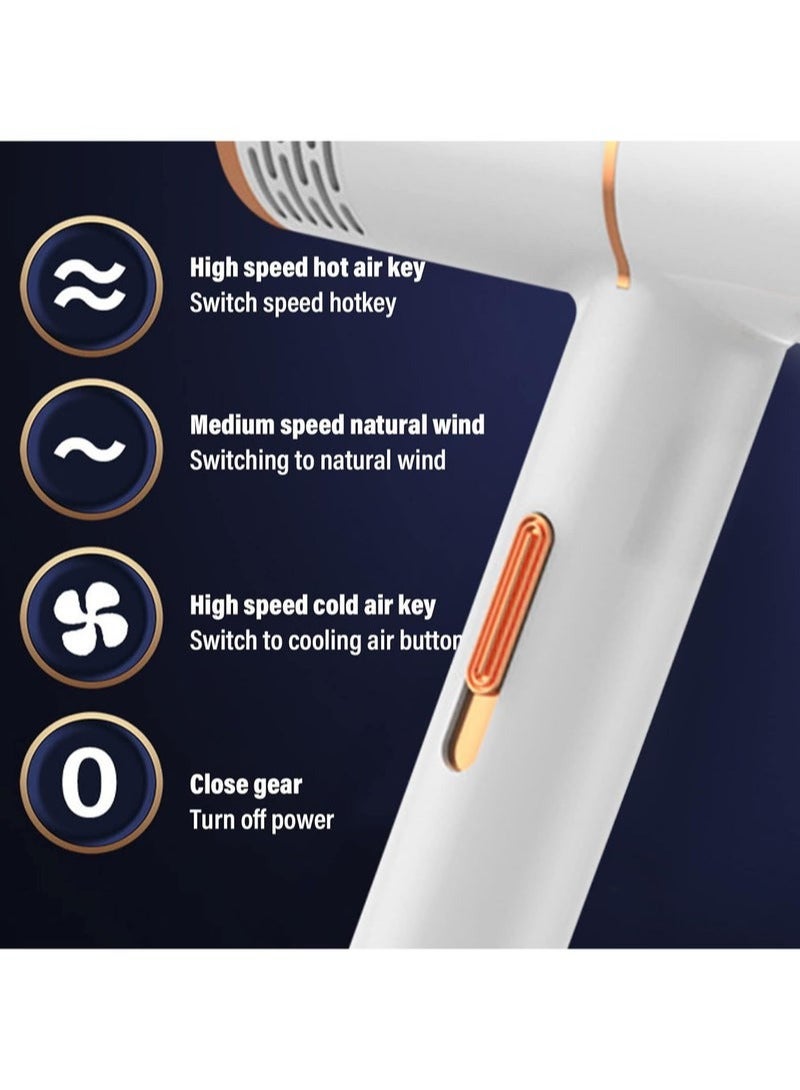 Denx Powerful Hair Dryer Quick Drying Hot And Cold - Image 3