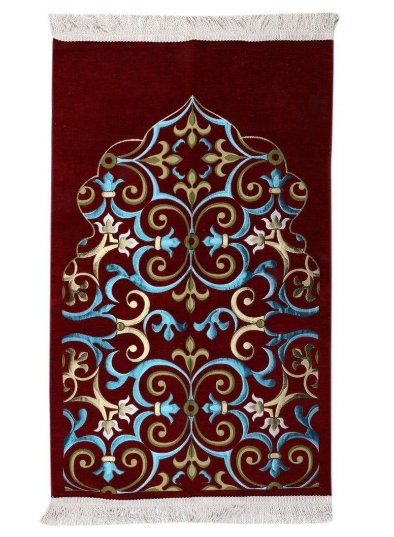 Manasek Shanil Square Printed Prayer Mat - Image 1