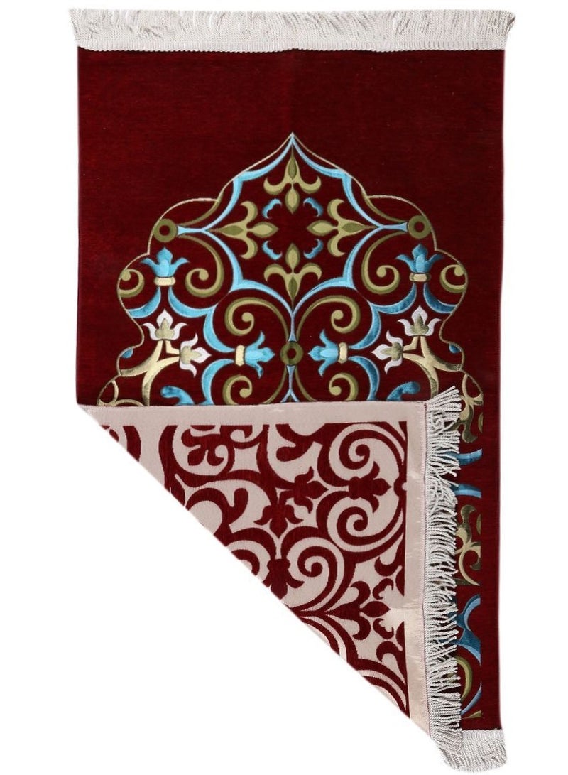 Manasek Shanil Square Printed Prayer Mat - Image 2
