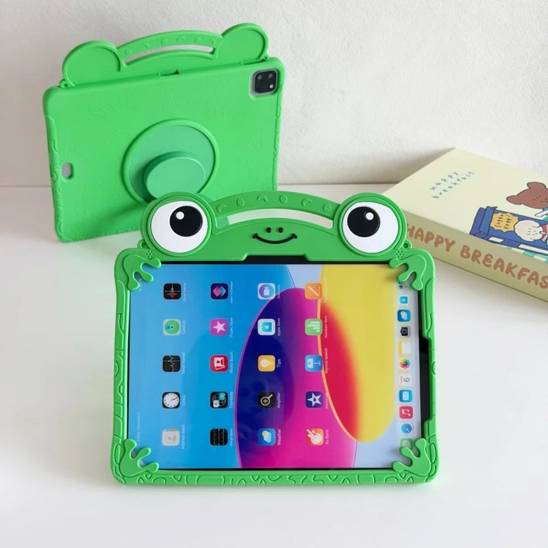 حافظة سيليكون ثلاثية الأبعاد على شكل ضفدع لـ Xiaomi Redmi Pad 2 و Redmi Pad SE 11 بوصة - Image 3