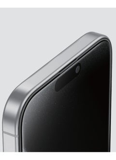 GREEN LION SIR LOUIS 3D Curved Advanced Round Edge Glass for iPhone 16 Pro Max / Anti Scratch / Grease Resistance / Anti Fingerprint / Bubble Free / Crystal Clear / Ultra Hardness / Full Coverage / Anti Reflective / Highly Responsive / Durable / Maximum Protection / High Quality / Install Easily / Smooth to Touch - Clear  - Image 4
