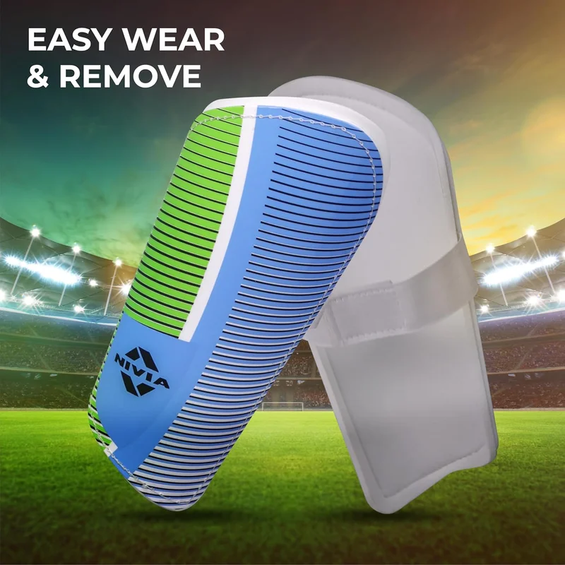 Nivia  Nivia Wisdom Plastic Polypropylene Shin Guard  | Best Price UAE