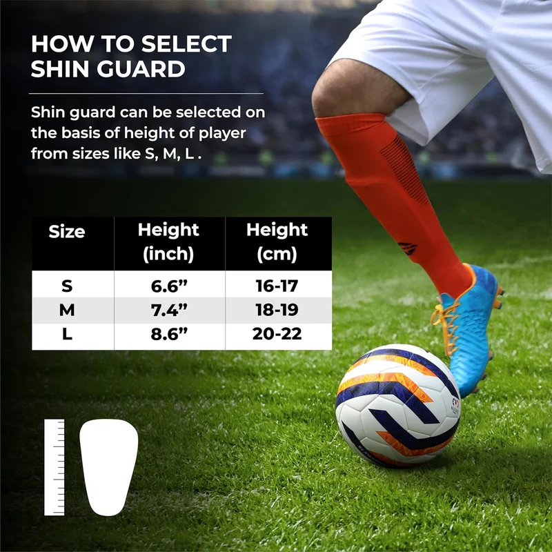 Nivia  Nivia Wisdom Plastic Polypropylene Shin Guard  | Best Price UAE