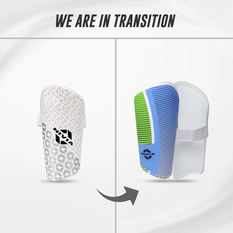 Nivia  Nivia Wisdom Plastic Polypropylene Shin Guard  | Best Price UAE