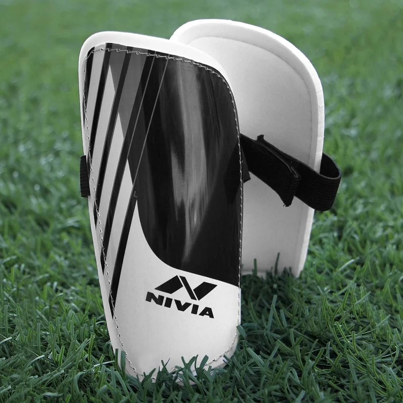 نيفيا Nivia Wisdom Plastic Polypropylene Shin Guard