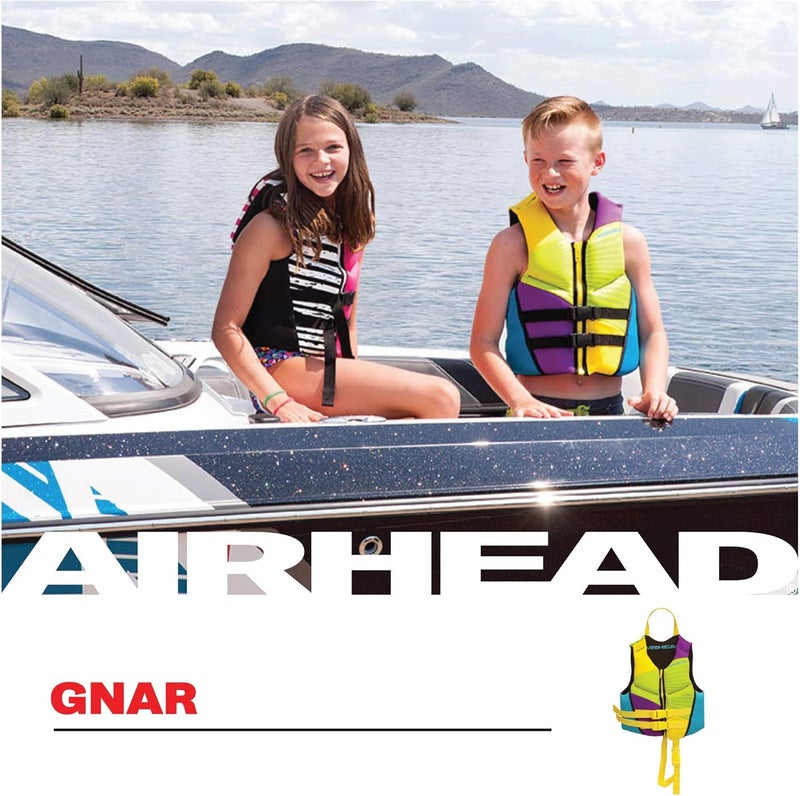Airhead GNAR Child and Infant Kwik-Dry Neolite Flex Life Jacket, US Coast Guard Approved - Image 5