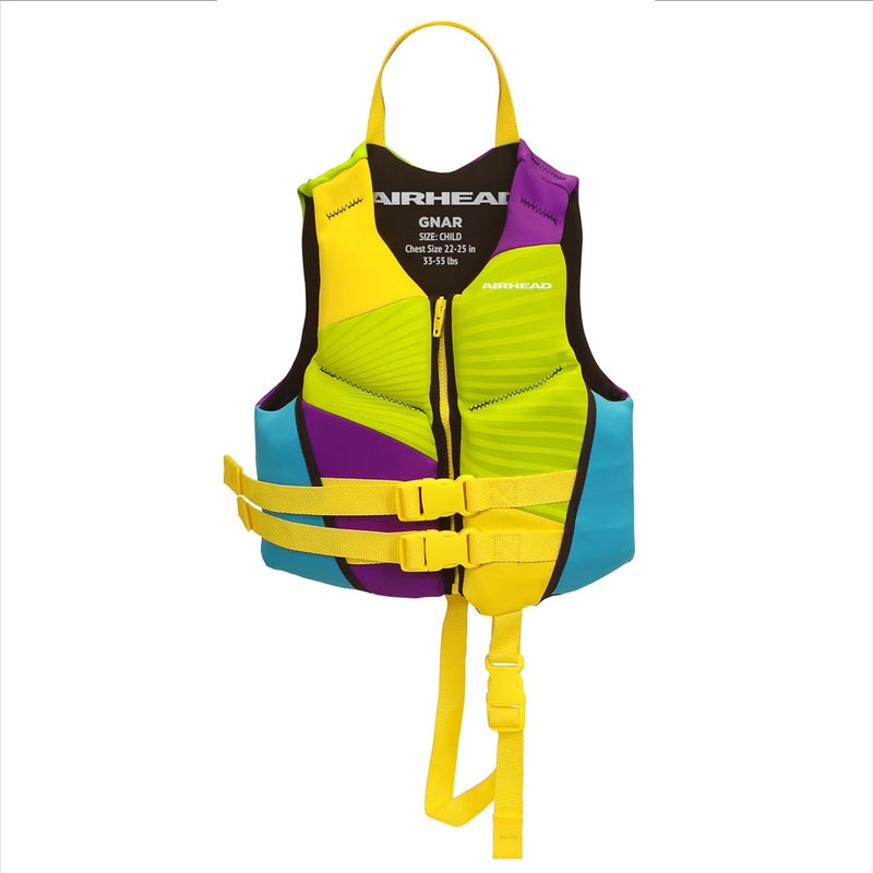 Airhead GNAR Child and Infant Kwik-Dry Neolite Flex Life Jacket, US Coast Guard Approved - Image 1