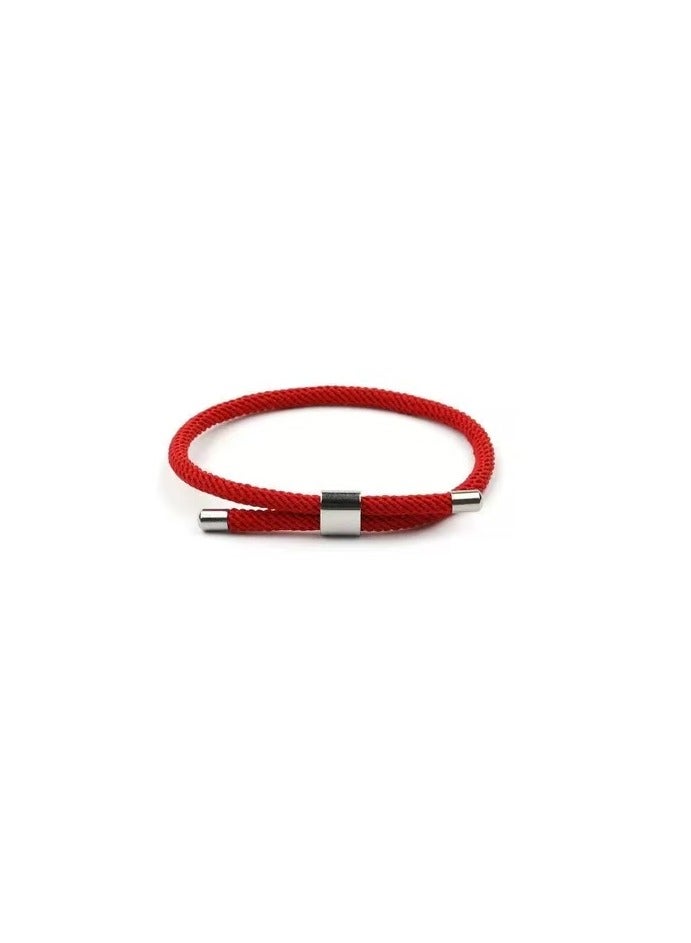 Adjustable Red Rope bracelets 