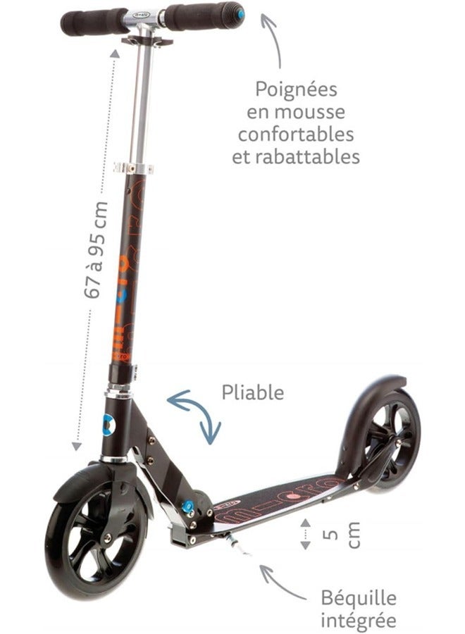 Micro SA0031 Tretroller WeiÃŸ mit 200 mm Rollen | Scooters | Scooter for Boys | Scooter for Kids | Kids Scooter | Outdoor Scooter| Ride on Scooter | Scooter for Girls - Image 2