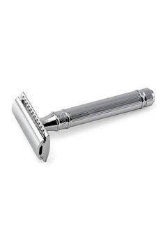 Edwin Jagger Chrome Lined Double Edge Razor Long Handle  - Image 4