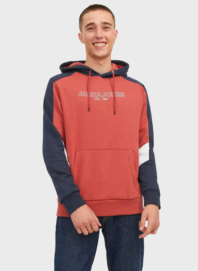 JACK & JONES Logo Hoodie