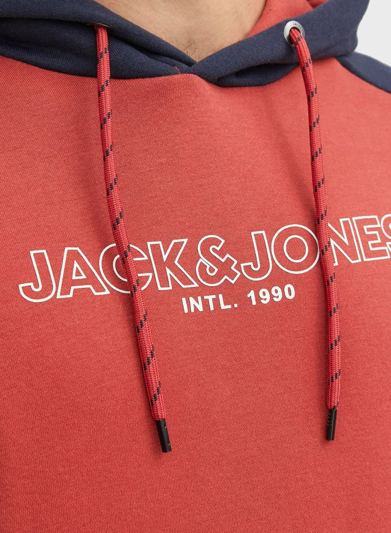 JACK & JONES Logo Hoodie